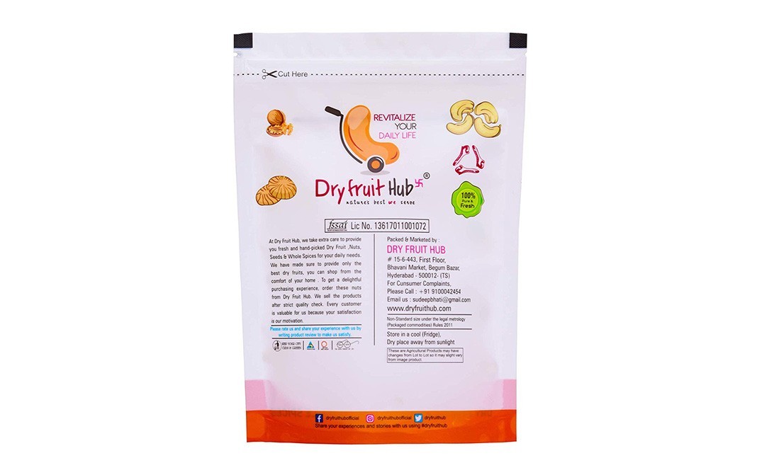 Dryfruit Hub Sunflower Seeds    Pack  500 grams